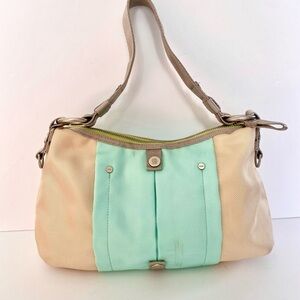 George Gina Lucy Vintage Y2K Colorblock Shoulder Bag